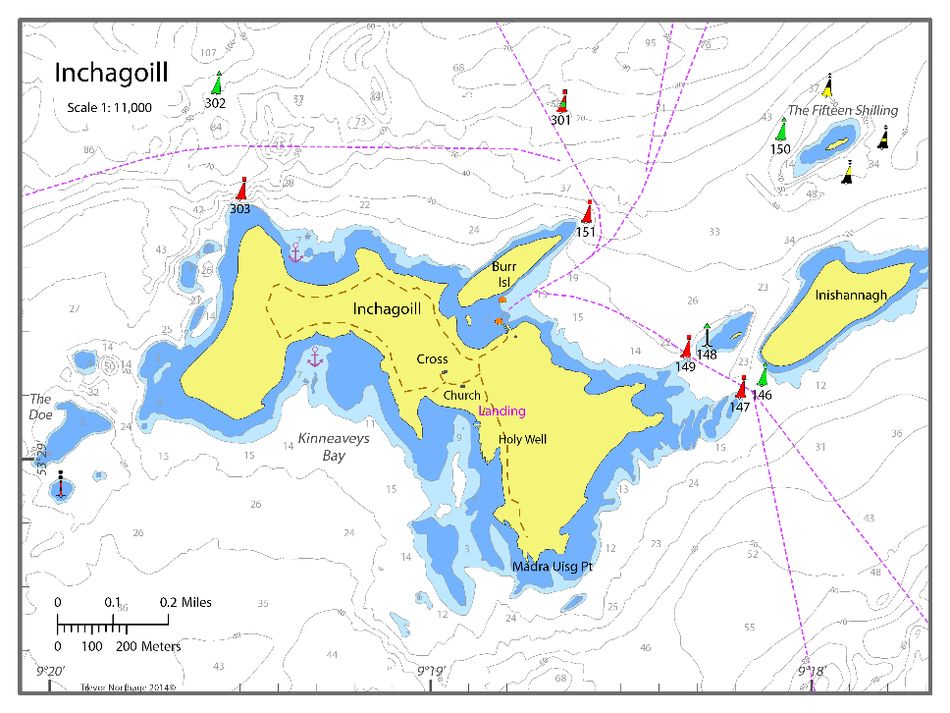 Inchagoill map