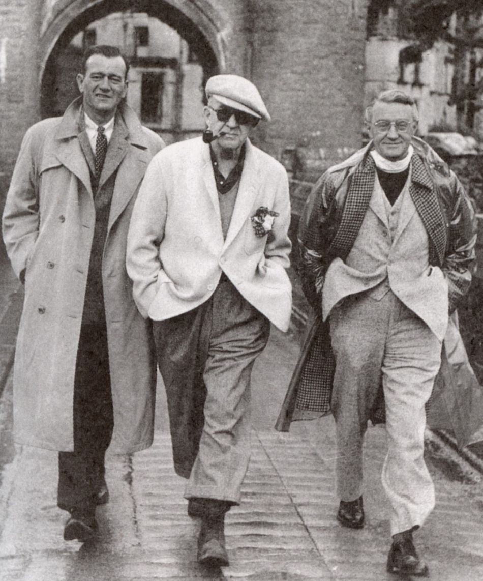 John Wayne, John Ford & Arthur Shields